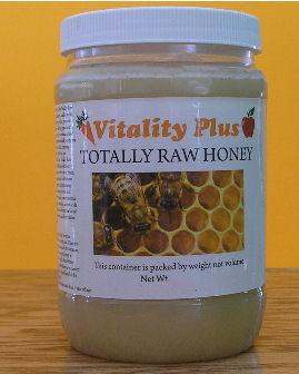 Vitality Plus Raw Honey 2.5 lbs