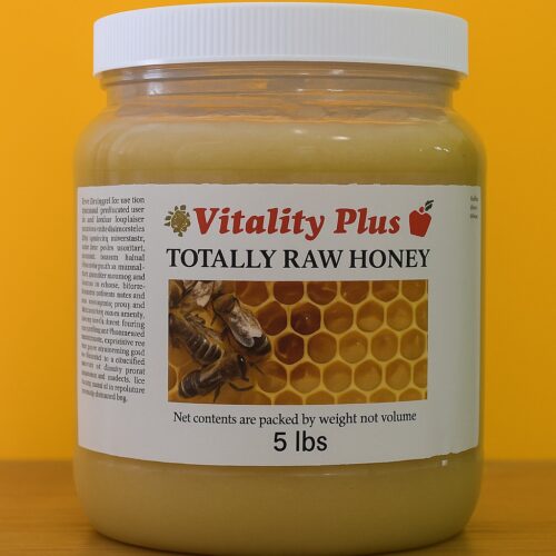 Vitality Plus Raw Honey 5 lbs